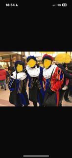 Peiten pakken huren € 15,- compleet met schmink piet kostuum, Ophalen, Zo goed als nieuw