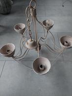 Kroonluchter lamp taupe gips, Ophalen