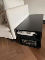 Bijzettafel salontafel smalle tafel tussen/naast bank zwart, Ophalen, Minder dan 50 cm, 50 tot 100 cm, Zo goed als nieuw
