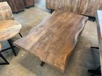Magazijn leegverkoop salontafel boomstam mangohout matrix, Huis en Inrichting, Woonaccessoires | Overige, Nieuw, Ophalen of Verzenden