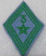 Mouwembleem 3 RI Marocain, Verzenden, Landmacht, Overige gebieden, Embleem of Badge