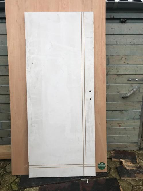 2 Binnen deuren (1 x nieuwe en 1 occasie), Doe-het-zelf en Verbouw, Deuren en Horren, Nieuw, Binnendeur, 200 tot 215 cm, Hout