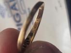 14 karaat dames ring maat 16 met vvs loepzuivere  diamanten, Ophalen, Gebruikt, Kleiner dan 17, Dame