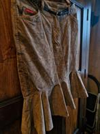 Cars Jeans Suède Rok + Riem - Stoere Look - XL, Kleding | Dames, Rokken, Bruin, Maat 46/48 (XL) of groter, Ophalen of Verzenden