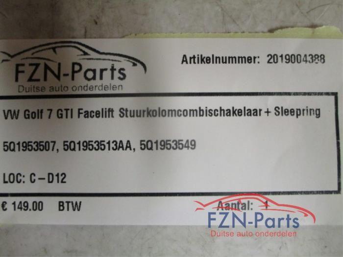 Combischakelaar Stuurkolom Volkswagen Golf (22744924), Auto-onderdelen, Ophalen of Verzenden, Gebruikt
