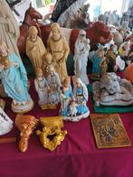 Diverse oude religieuze beeldjes in opruiming., Antiek en Kunst, Ophalen