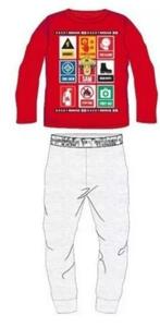 Brandweerman Sam Pyjama - Rood/Grijs -  Maat 128, Kinderen en Baby's, Ophalen of Verzenden, Nieuw, Jongen, Nacht- of Onderkleding