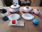 Diverse Tupperware, Huis en Inrichting, Keuken | Tupperware, Ophalen of Verzenden, Zo goed als nieuw, Rood, Overige typen