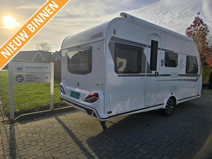 Knaus Sudwind 60 Years 460 EU met luifel, mover en lengtebed, Caravans en Kamperen, Caravans, Bedrijf, tot en met 4, 1000 - 1250 kg