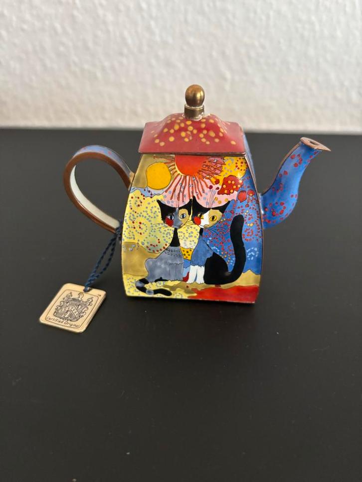 Charlotte di Vita Theepot - Goebel Cats Design, Antiek en Kunst, Antiek | Keramiek en Aardewerk, Verzenden