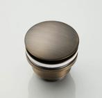 Nieuw: Saniclear Clickwaste verouderd messing, Ophalen of Verzenden, Nieuw, Rvs, Wastafel