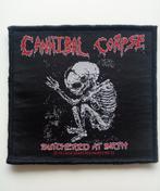 Cannibal Corpse mooie zeldzame vintage 1992 patch c18 metal, Verzenden, Nieuw, Kleding