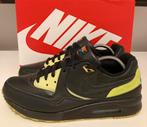 Nike Air Max Light Leather Black/Black/Volt mt. 44, Ophalen of Verzenden, Zo goed als nieuw, Sneakers of Gympen, Nike