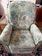 Gebloemde relaxstoel, Huis en Inrichting, Stoelen, Ophalen, Gebruikt, Eén