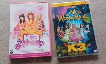 K3 dvds alice in wonderland limited edition nieuw  beschikbaar voor biedingen