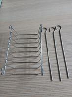 RVS toastrek -& vleespennen voor airfryer, Ophalen of Verzenden