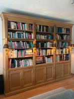 Flamant Boekenkast Massief Eiken - Zo goed als nieuw!, Huis en Inrichting, Ophalen, Eikenhout, Zo goed als nieuw, 200 cm of meer