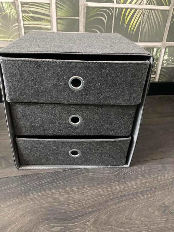 Ikea bladdra ladekast grijs, Huis en Inrichting, Kasten | Ladekasten, Nieuw, Minder dan 100 cm, Minder dan 50 cm, 25 tot 50 cm