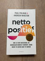 Netto Positief - Paul Polman & Winston, Ophalen of Verzenden, Zo goed als nieuw, Management
