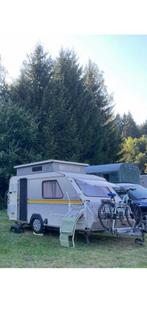 Kip KK37 EK 1991 Voortent/Luifel Mooie staat!! keuring 2024!, Caravans en Kamperen, Caravans, Hefbed, Kip, Treinzit, Particulier