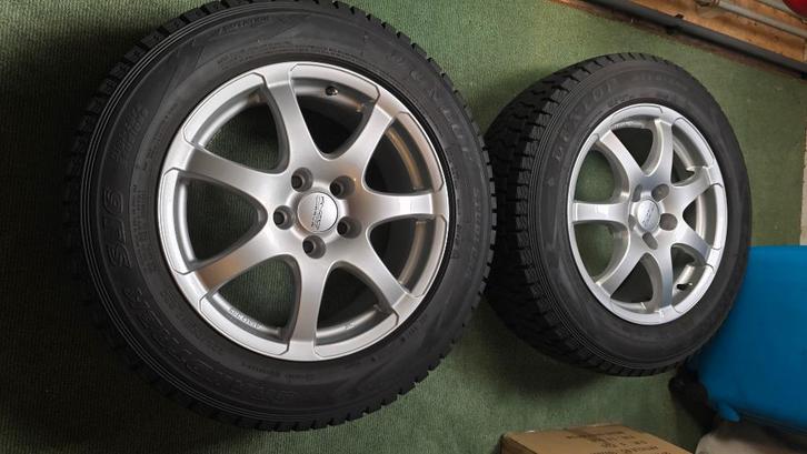 17 inch lichtmetalen  + Winterbanden voor o.a Mazda CX6, Auto-onderdelen, Banden en Velgen, Banden en Velgen, Winterbanden, 17 inch