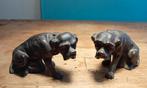 Bronzen beeldjes hond (boxer), Ophalen of Verzenden, Zo goed als nieuw