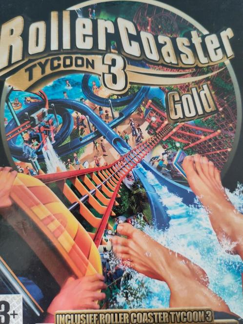 RollerCoaster Tycoon 3 Gold PC, Spelcomputers en Games, Games | Pc, Gebruikt, Simulatie, 1 speler, Vanaf 3 jaar, Verzenden
