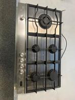 Boretti gaskookplaat 5 pits met grote wokbrander, Gebruikt, Ophalen of Verzenden, Inbouw, Gas