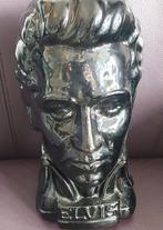 Uniek Zwart glazen hoofd van Elvis Presley, Ophalen of Verzenden
