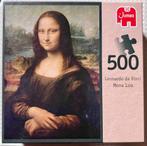 Puzzel Leonardo da Vinci “Mona Lisa” 500 stukjes, Hobby en Vrije tijd, Ophalen of Verzenden, 500 t/m 1500 stukjes, Zo goed als nieuw