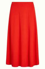 King Louie Milano skirt fire red maat 38/M, Maat 38/40 (M), Verzenden, Zo goed als nieuw, King Louie