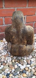 Groot bronskleurig Gorilla beeld, is een heuse eyecatcher!, Huis en Inrichting, Woonaccessoires | Overige, Ophalen, ., Nieuw, .