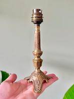 Vintage messing lampenvoet tafellamp lamp, Huis en Inrichting, Lampen | Tafellampen, Ophalen of Verzenden, Gebruikt