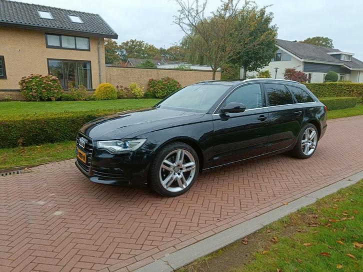 Audi A6 3.0TDI 150KW Avant Multitron 2012 Zwart, Auto's, Audi, Particulier, A6, Diesel, A, Stationwagon, Automaat, Geïmporteerd