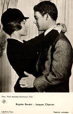 Filmster en Fotomodel Brigitte Bardot Ansichtkaart (18), Ophalen of Verzenden, 1940 tot 1960, Ongelopen, Sterren en Beroemdheden