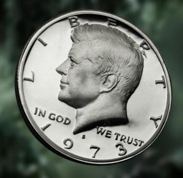 * 1973-S  -  Half Dollar Kennedy - usa  - Proof Ultra Cameo* beschikbaar voor biedingen