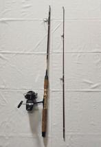 Vintage set vendex hengel spin 2,85 meter + vendex 102 molen, Ophalen, Gebruikt, Complete hengel