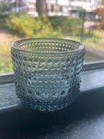 Iittala kastehelmi waxinelichtje grijs, Overige materialen, Ophalen of Verzenden, Zo goed als nieuw, Grijs