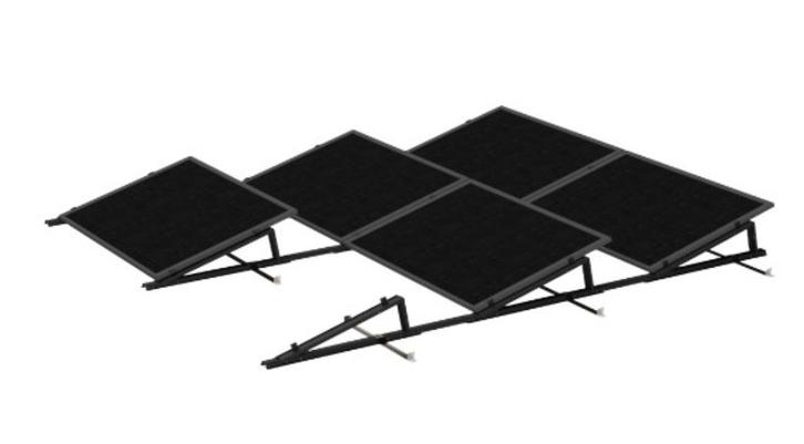 UITVERKOOP Onderconstructie zonnepanelen zwart landscape, Doe-het-zelf en Verbouw, IJzerwaren en Bevestigingsmiddelen, Nieuw, Overige typen