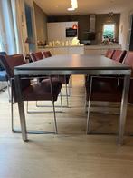 Eettafel, Huis en Inrichting, Tafels | Eettafels, Ophalen, Overige materialen, Design, 200 cm of meer