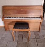 Rippen pianova, Muziek en Instrumenten, Piano's, Ophalen, Gebruikt, Bruin, Piano