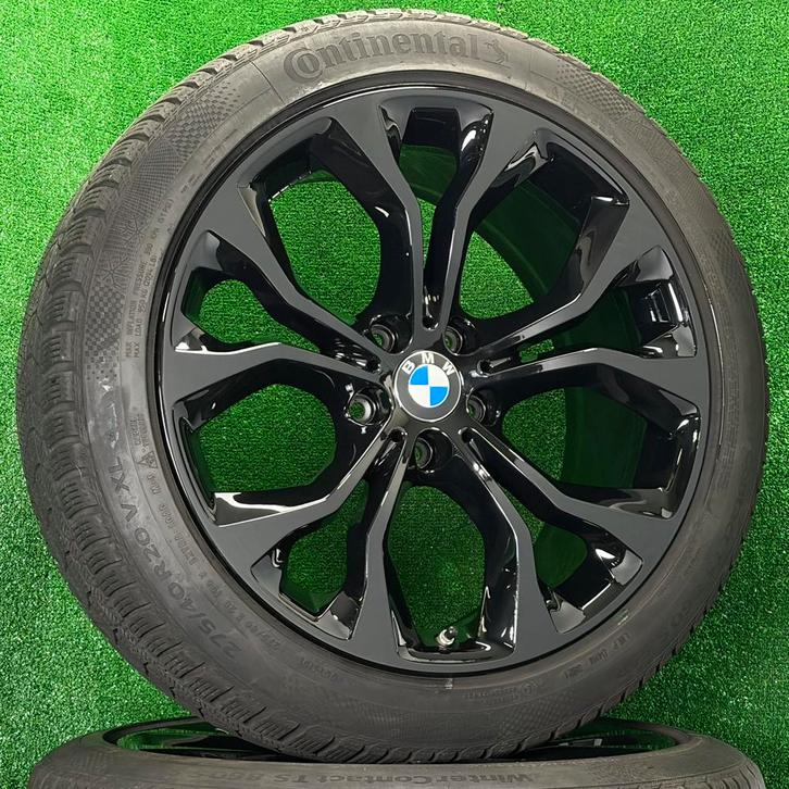 Originele 20 inch BMW 451 velgen winterbanden X5 X6 f15 f16, Auto-onderdelen, Banden en Velgen, Banden en Velgen, Winterbanden