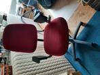 Bordeauxrode bureaustoel, Huis en Inrichting, Bureaustoelen, Ophalen, Gebruikt, Rood