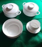 eetservies voor diner, Ophalen, Gebruikt, Effen, Porselein