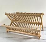 Vintage houten afdruiprek inklapbaar, Huis en Inrichting, Ophalen of Verzenden, Zo goed als nieuw