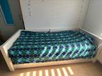 Bedbank met extra lade voor matras, Zo goed als nieuw, 85 tot 100 cm, Ophalen, Matras