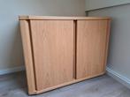 Massief blank eiken tv meubel, Huis en Inrichting, Kasten | Televisiemeubels, Ophalen, Gebruikt, Eikenhout, 50 tot 100 cm