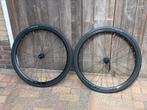 Wielset Alu Cube 622x19 disc met nieuwe banden Grandprix, Fietsen en Brommers, Fietsonderdelen, Ophalen of Verzenden, Zo goed als nieuw