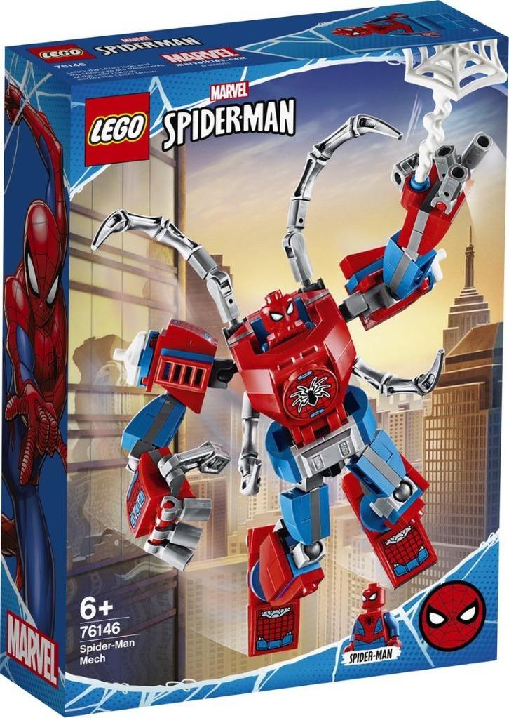 🎁 Lego Spiderman 76146 - Spiderman-mecha 🎁, Kinderen en Baby's, Speelgoed | Duplo en Lego, Nieuw, Lego, Complete set, Ophalen of Verzenden
