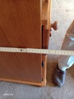 ROLLUIKBUREAU licht eiken massief damesbureau, Ophalen of Verzenden, Zo goed als nieuw, Rolluik